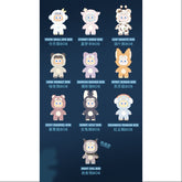 FARMER BOB Ani-Night Monster Series Vinyl Plush Pendant Whole Set Brand New With Plastic